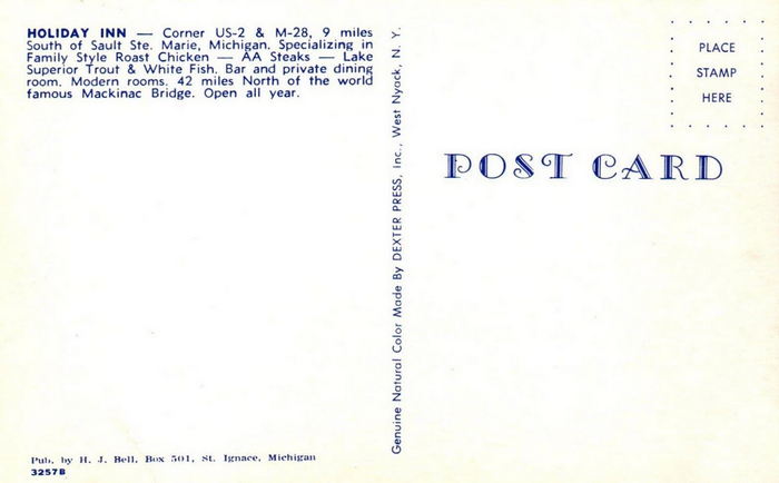 Holiday Inn - Old Postcard (newer photo)